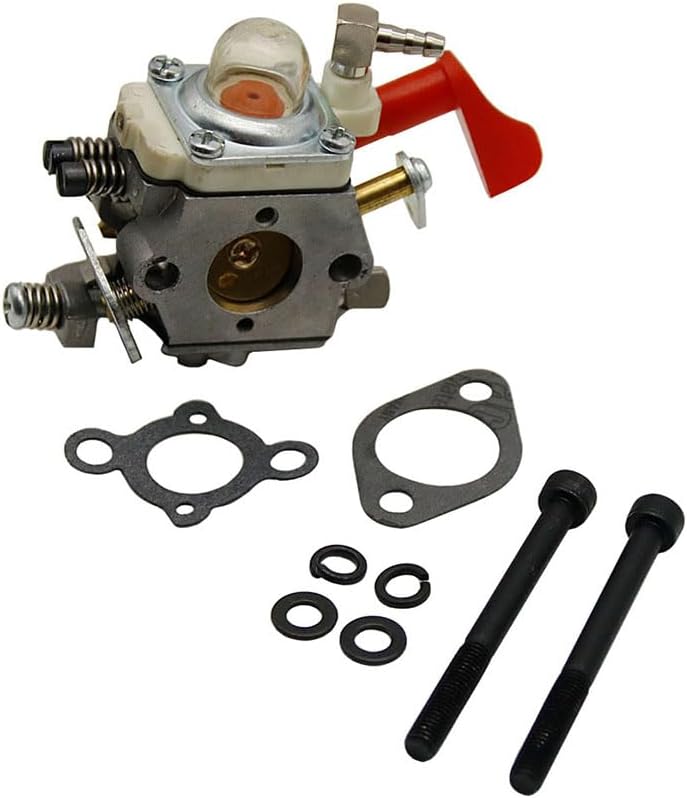 FLMLF Rc Car Carburetor for 23CC-58CC Zenoah CY Engine for 1/5 HPI ROFUN ROVAN KM BAJA 5B 5T 5SC LOSI 5IVE-T FG RedCat MCD Parts (Red) - Image 4